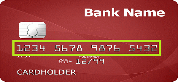 Номер банковской карты
